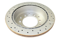 DBA 10 - 23 Lexus GX460 Rear Street Series Drilled & Slotted Rotor w/Gold Hat - My Store
