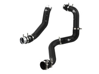 aFe 2024 GM Diesel Trucks V8 6.6L L5P BladeRunner Aluminum 3in Hot & 3.5in Cold Charge Pipe - Black - My Store