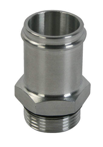 compare product Moroso Electric Water Pump Hose Adapter -16An to 1-1/4in Hose - Raw Aluminum