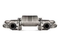 Akrapovic 2020+ Porsche Cayman GT4 (718) Slip - On Race Line (Titanium) (Req Tips / Option 2) - My Store