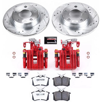 compare product Power Stop 01-05 Audi Allroad Quattro Rear Z26 Street Warrior Brake Kit w/Calipers