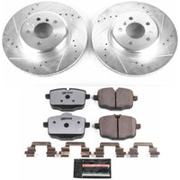 Power Stop 11 - 16 BMW 550i Rear Z26 Street Warrior Brake Kit - My Store