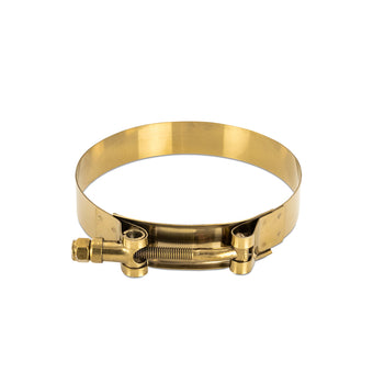 compare product Mishimoto 3 Inch Stainless Steel T-Bolt Clamps - Gold
