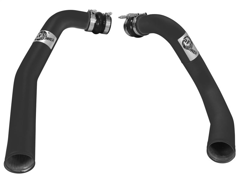 aFe Bladerunner Intercoolers I/C Tube 3in Hot/Cold Ford F - 250/F - 350 99 - 03 V8 - 7.3L - Black - My Store
