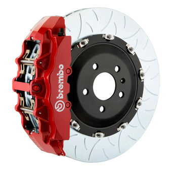 compare product Brembo 01-04 996 Turbo (Excl PCCB) Fr GT BBK 6Pis Cast 380x34 2pc Rotor Slotted Type3-Red