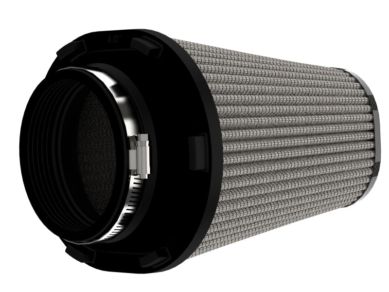 aFe Track Series Intake Pro DRY S Air Filter 4IN F x (7 - 3/4 x 6 - 1/2)IN B x (5 - 3/4 x 3 - 3/4)IN T x 7IN - My Store