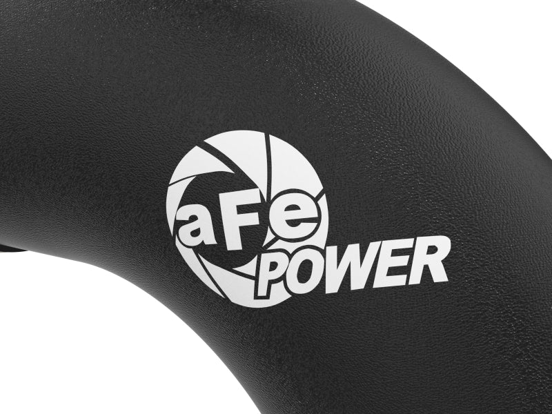 aFe 2024 GM Diesel Trucks V8 6.6L L5P BladeRunner Aluminum 3in Hot & 3.5in Cold Charge Pipe - Black - My Store