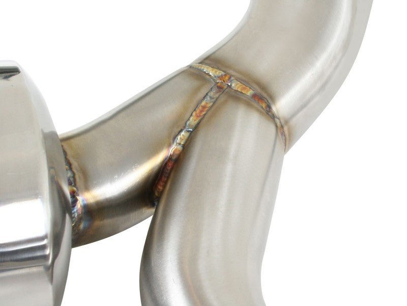 aFe Takeda Exhaust Axle - Back 13 - 15 Scion FRS / Subaru BRZ 304SS Black Dual Tips Exhaust - My Store