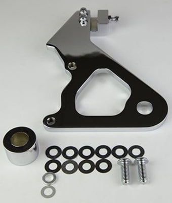 compare product Wilwood Caliper Mounting Kit Chrome w/Bracket GP310 2000-Present Dyna