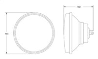 Hella Vision Plus 5.75 inch Round High/Low Beam Conversion Headlamp Kit - My Store
