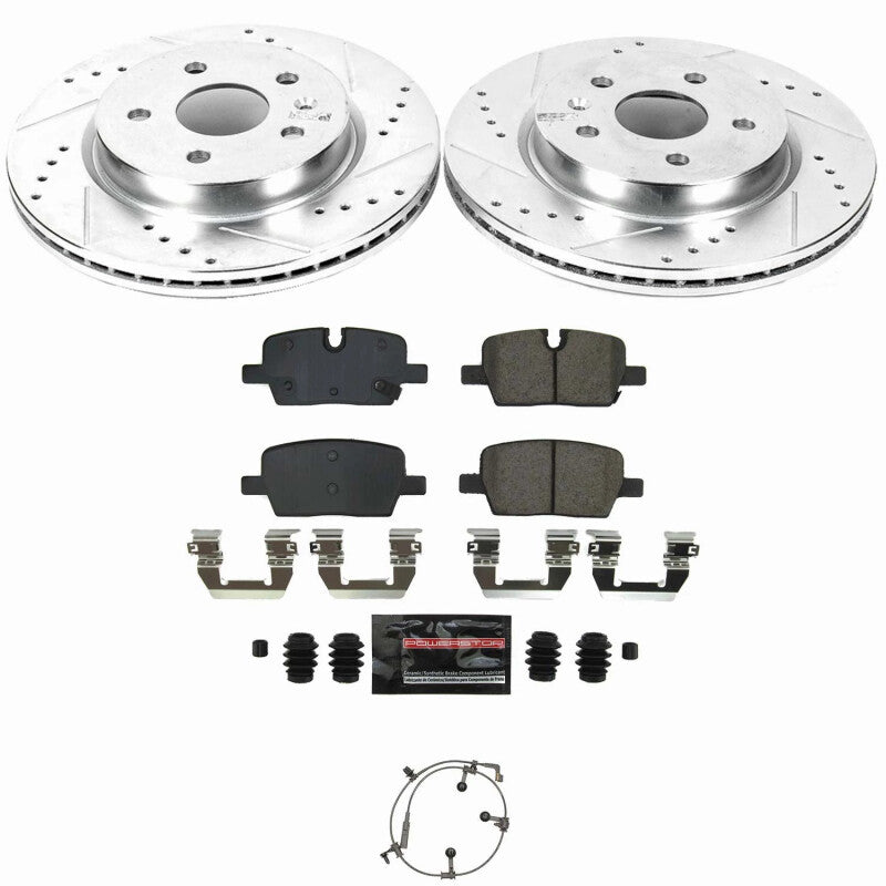 Power Stop 20 - 21 Cadillac CT5 Rear Z23 Evolution Brake Kit - My Store