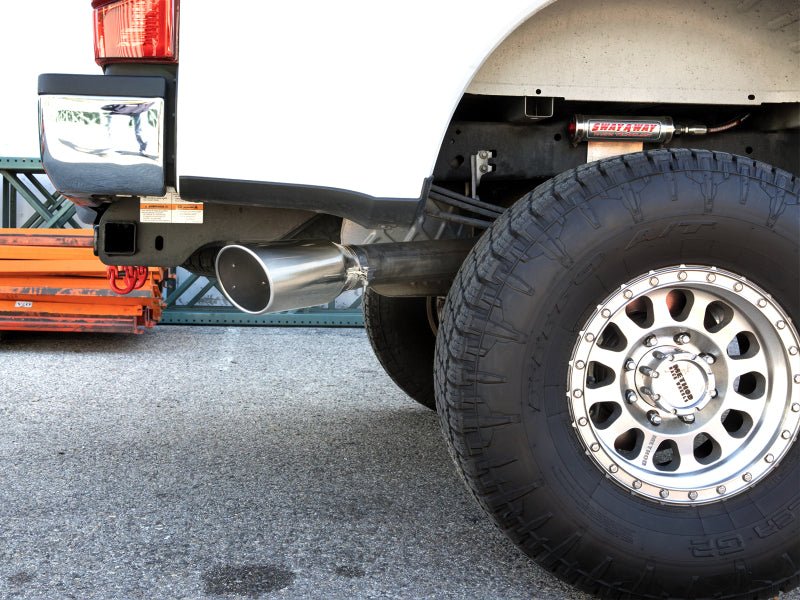 aFe MACHForce XP 2017 Ford SuperDuty F - 250/F - 350 V8 6.2L CC/LB Cat - Back SS 4in. Exhaust System - My Store
