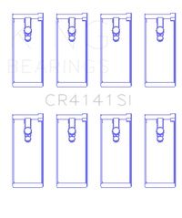 King Engine Bearings Isuzu 4Zb1/4Zd1/G130/G161/G201 (Size +0.50mm) Connecting Rod Bearing Set - My Store