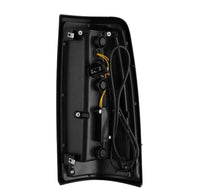 AlphaRex 99 - 06 Chevrolet Silverado/99 - 06 GMC Sierra LUXX - Series LED Tail Lights - Black/Red - My Store