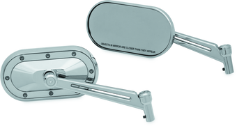 compare product Kuryakyn Heavy Industry Mirrors Chrome