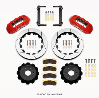 compare product Wilwood TX6R Front Kit 16.00in Red 1999-2014 GM Truck/SUV 1500