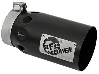 compare product aFe Rebel XD Series Universal Exhaust Tip 4 IN Inlet x 5 IN Outlet x 10 IN L- Black Right Side Exit