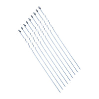 DEI Lockjaw Locking Ties 8in - 9 Per Pack - My Store