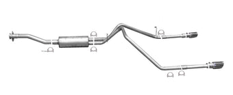 compare product Gibson 15-22 Chevrolet Colorado LT 2.5L 2.25in Cat-Back Dual Split Exhaust - Stainless