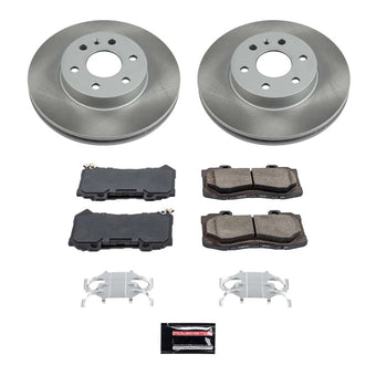 compare product Power Stop 15-20 GMC Canyon Front Semi-Coated Rotor Kit