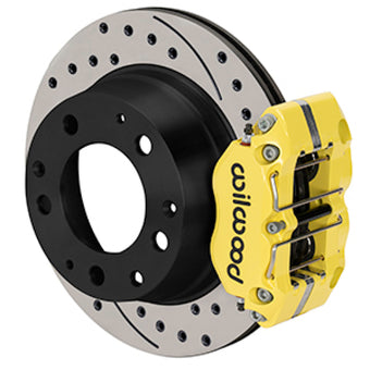 compare product Wilwood 69-83 Porsche 911 Narrow Dynapro-P Radial Rear Brake Kit - Yellow Powder Coat Caliper