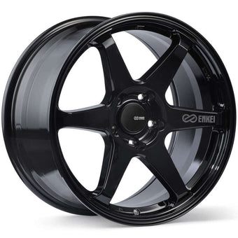 compare product Enkei T6R 17x9 40mm Offset 5x114.3 Bolt Pattern 72.6 Bore Gloss Black Wheel