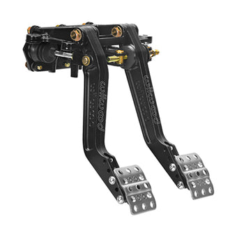 compare product Wilwood Adjustable Balance Bar Brake w/ Offset Clutch Combo - Triple MC - Swing Mount - 5.50-6.25:1