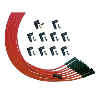 compare product Moroso Universal V8 Str Plug HEI Unsleeved Ultra Spark Plug Wire Set - Red
