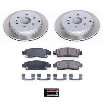 compare product Power Stop 07-10 Saturn Outlook Rear Semi-Coated Rotor Kit