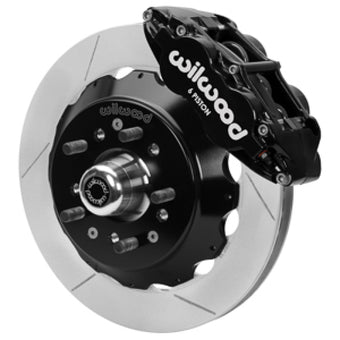 compare product Wilwood Forged 6 Piston Superlite Caliper, GT 48 Vane Spec37 Slotted Rotor - 12.88x1.25
