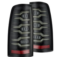 AlphaRex 99 - 06 Chevrolet Silverado Sierra LUXX - Series LED Tail Lights Alpha - Black - My Store