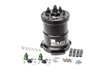 compare product Radium Multi-Pump Ti Automotive E5LM Fuel Surge Tank Pumps Not Included