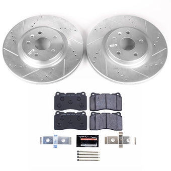 compare product Power Stop 13-19 Cadillac XTS Front Track Day Brake Kit