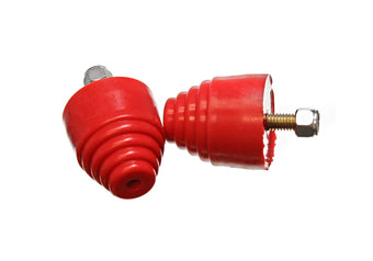 compare product Energy Suspension All Purpose Red Bump Stop Set 2 1/8 inch Tall / 2 inch dia. (2 per set)