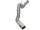 aFe LARGE BORE HD 5in 409 - SS DPF - Back Exhaust w/Polished Tip 2017 Ford Diesel Trucks V8 6.7L (td) - My Store