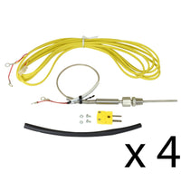 AEM Single K - Type Thermocouple Kit - 4 Pack - My Store