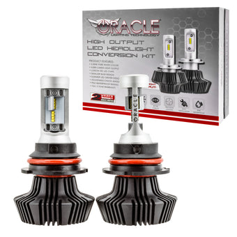 compare product Oracle 9004 4000 Lumen LED Headlight Bulbs (Pair) - 6000K