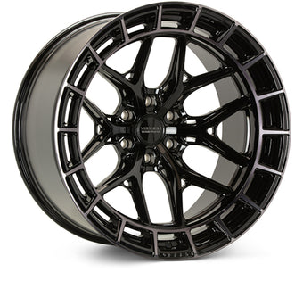 compare product Vossen HFX-1 17x9 / 6x135 / ET0 / Deep / 87.1 CB - Tinted Gloss Black Wheel