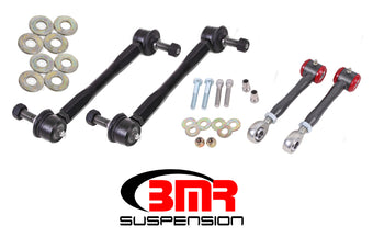 compare product BMR 16-17 6th Gen Camaro Front and Rear Sway Bar End Link Kit - Black Hammertone