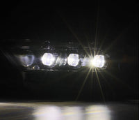 AlphaRex 15 - 17 Ford Mustang NOVA LED Proj Headlights Alpha Black w/Activ Light/Seq Signal/Switch DRL - My Store
