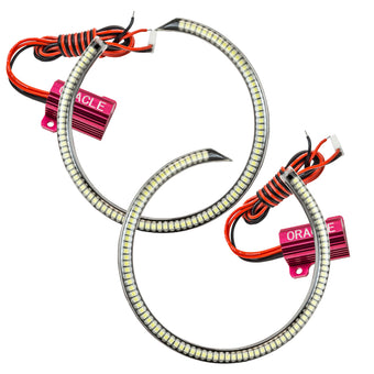 compare product Oracle Ford Mustang 10-13 WP LED Fog Halo Kit (Grille Style) - White