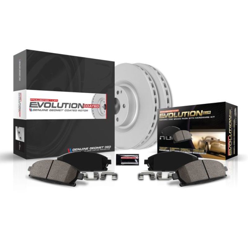 Power Stop 00 - 04 Ford Focus Front Z17 Evolution Geomet Coated Brake Kit - My Store