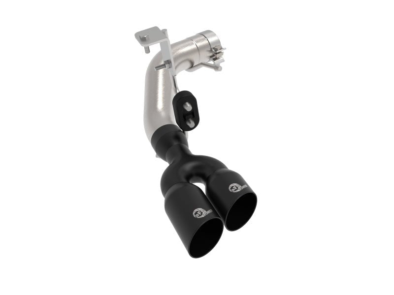 aFe Rebel Series 3in 304 SS Axle - Back Exhaust Side Exit w/ Black Tips 19 Ford Ranger L4 - 2.3L (t) - My Store