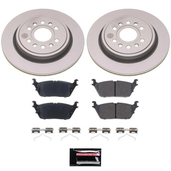 compare product Power Stop 22-23 Jeep Grand Wagoneer Rear Z17 Coated Brake Kit