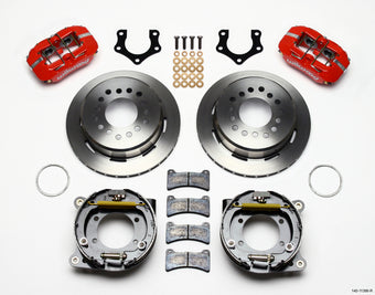 compare product Wilwood Dynapro Low-Profile 11.00in P-Brake Kit - Red Mopar/Dana 2.50in Off w/Snap Ring Bearing