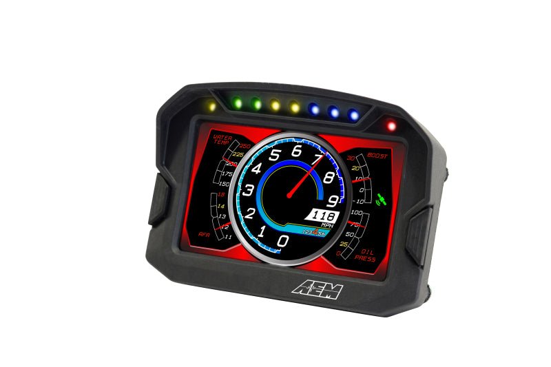 AEM CD - 5LG Carbon Logging Digital Dash Display w/ Internal 10Hz GPS & Antenna - My Store