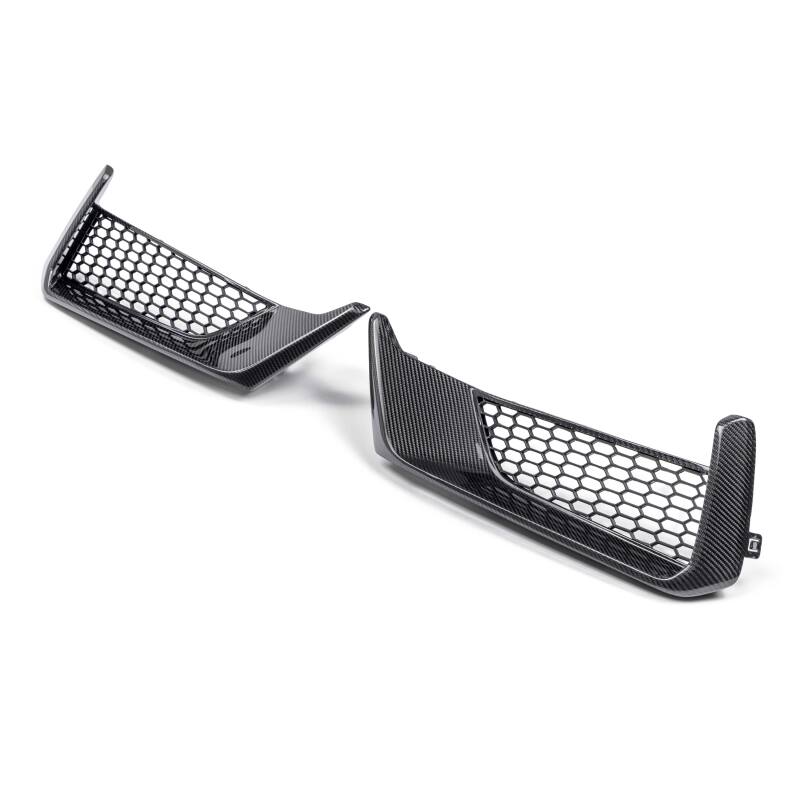 Anderson Composites 2024 Ford Mustang Dark Horse Carbon Fiber Front Bumper Inserts - My Store