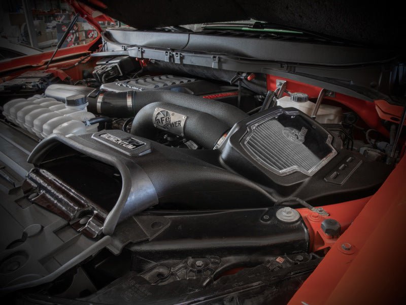 aFe 21 - 22 Ford F - 150 Raptor V6 - 3.5L(tt) Momentum XP Cold Air Intake System Blk w/ Pro Dry S Filter - My Store