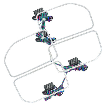 compare product Oracle Ford F250/350 11-16 Halo Kit (Square Ring Design) - ColorSHIFT w/o Controller