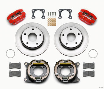 compare product Wilwood Dynapro Lug Mount P/S Park Brake Kit Red Big Ford 2.00in Off Bronco 5 x 5.50